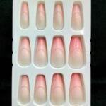 Nail Art C - Coffin Pre glued