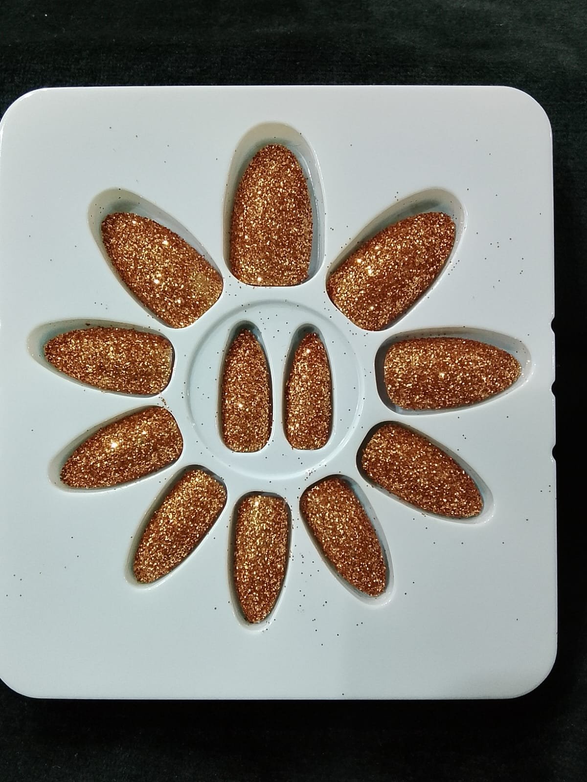 WhatsApp Image 2026-02-21 at 1.05.36 AM Almond Glitter Press On Nails – Reusable Medium Length Salon Quality 6 - Image 1