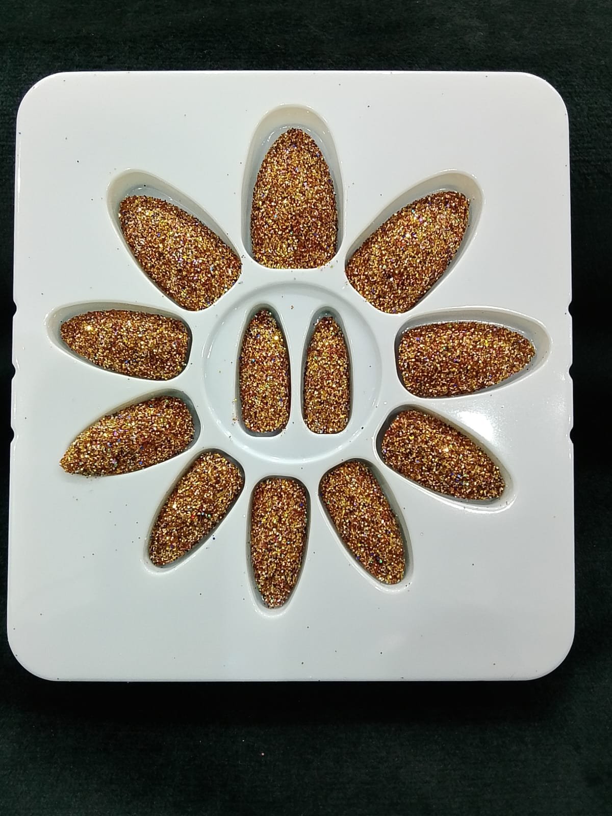 WhatsApp Image 2026-02-21 at 1.05.38 AM (1) Almond Glitter Press On Nails – Reusable Medium Length Salon Quality 11 - Image 1