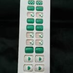 Printed Short Nails L - Pre glued