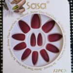 Almond Solid Press On Nails – Ready to Wear, Long-Lasting & Reusable 9