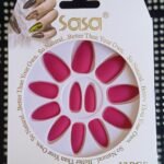 Almond Solid Press On Nails – Ready to Wear, Long-Lasting & Reusable 8