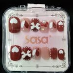 Short Coffin 3D Press On Nails – Luxury Reusable 5