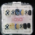 Short Coffin 3D Press On Nails – Luxury Reusable 14