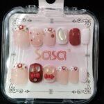 Short Coffin 3D Press On Nails – Luxury Reusable 17