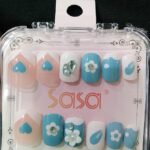 Short Coffin 3D Press On Nails – Luxury Reusable 16