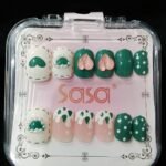 Short Coffin 3D Press On Nails – Luxury Reusable 19