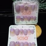 Short Coffin 3D Press On Nails – Luxury Reusable 11