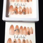 Almond 3D Press On Nails – Design 12