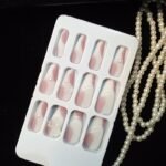 Coffin 3D Press On Nails -- Pre glued/Reusable 5