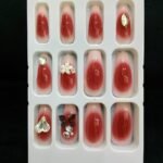 Coffin 3D Press On Nails -- Pre glued/Reusable 2