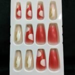 Coffin Nail Art Press On Nails – Pre-Glued & Reusable 3