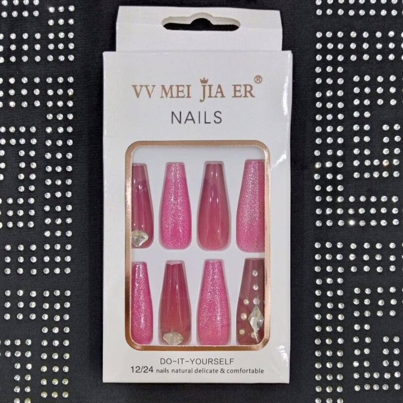 coffin luxury press on nails