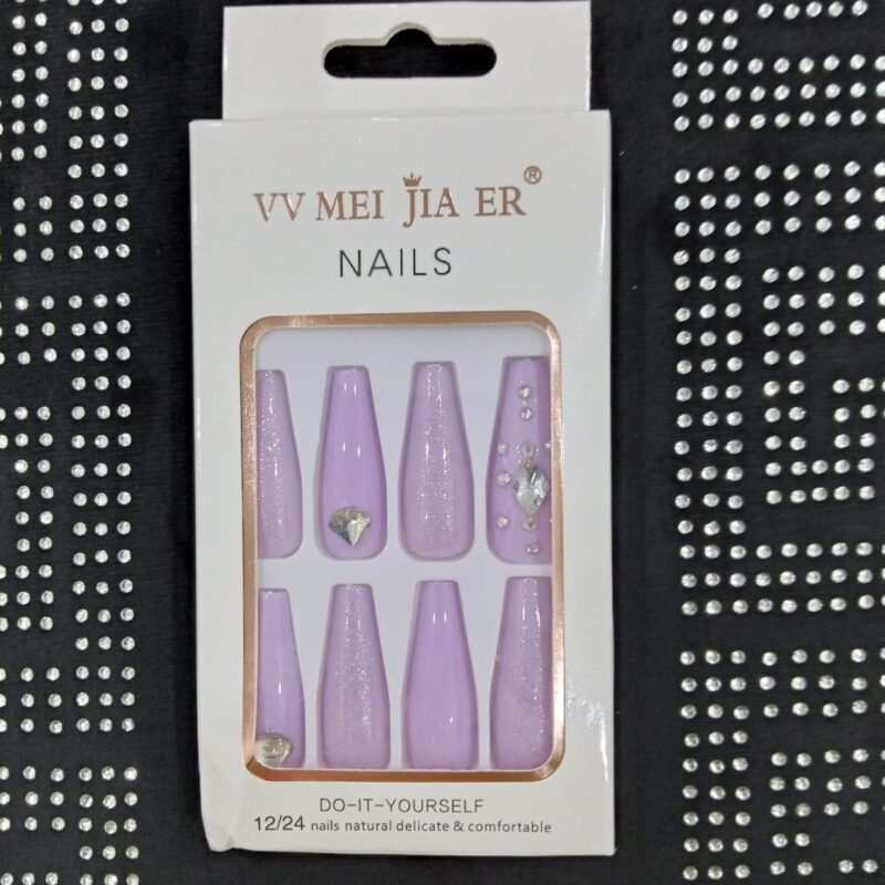 coffin luxury press on nails