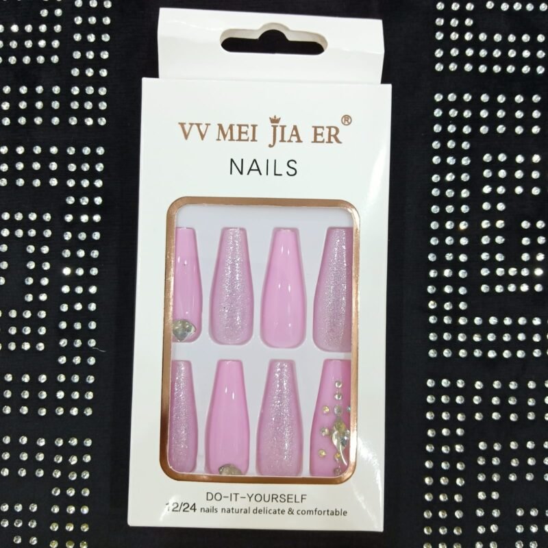 coffin luxury press on nails