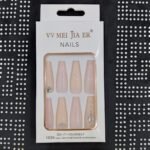 coffin luxury press on nails