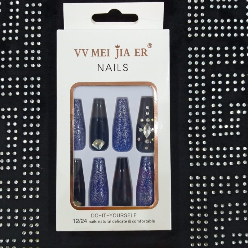 coffin luxury press on nails