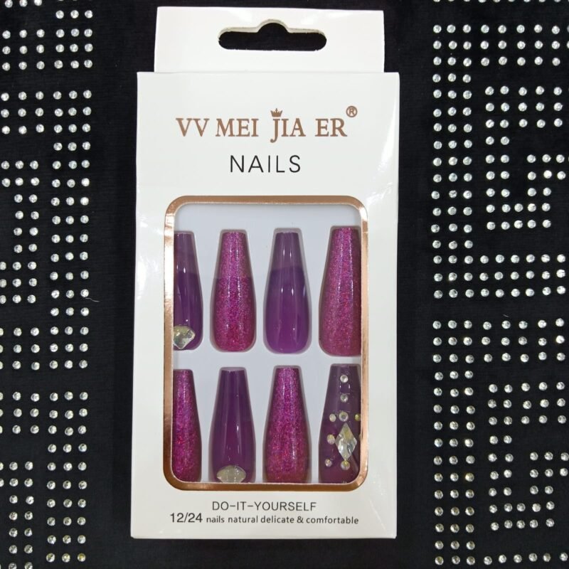 coffin luxury press on nails