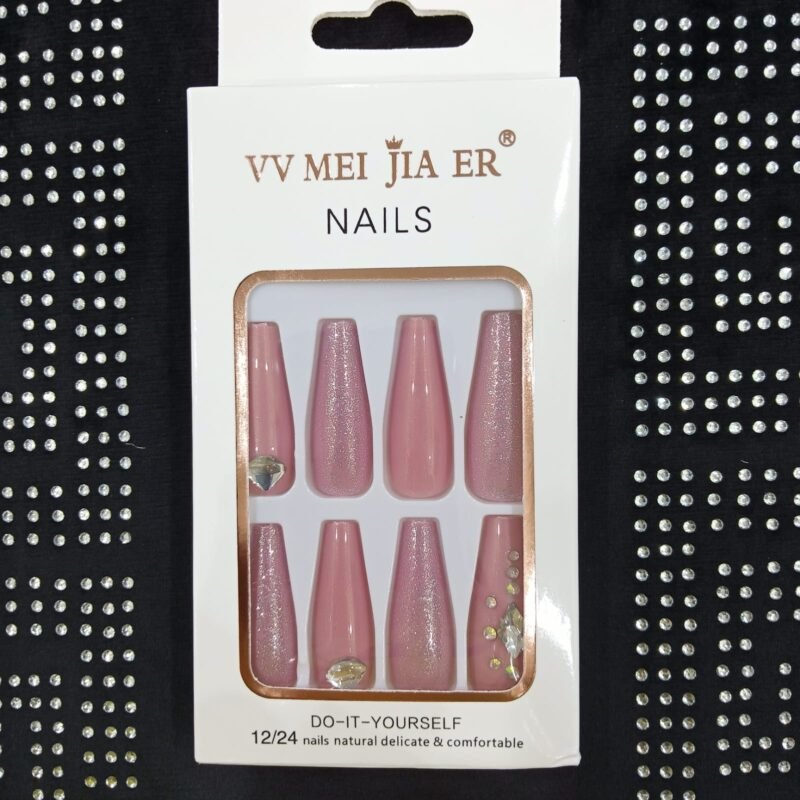 coffin luxury press on nails