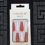 coffin luxury press on nails