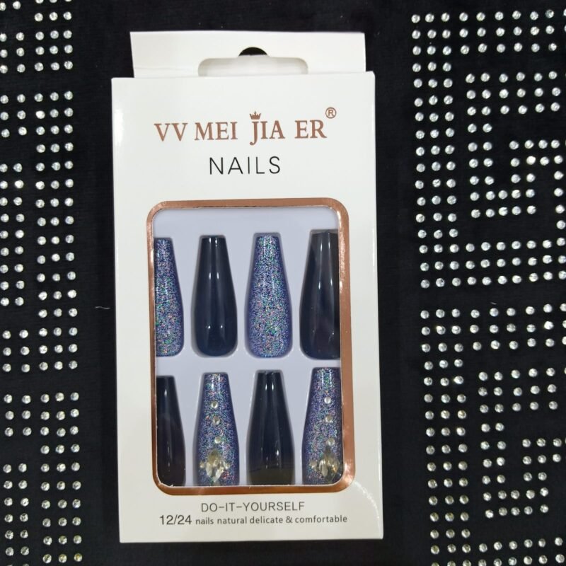 coffin luxury press on nails