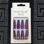 coffin luxury press on nails