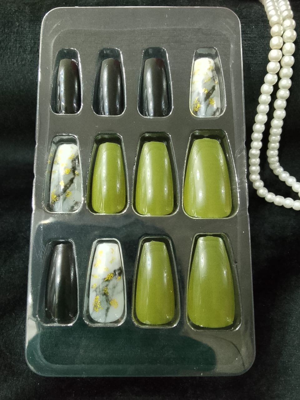 WhatsApp Image 2026-03-04 at 2.46.11 AM Coffin Nail Art Press On Nails – Pre-Glued & Reusable 20 - Image 1