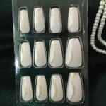 Coffin Nail Art Press On Nails – Pre-Glued & Reusable 16
