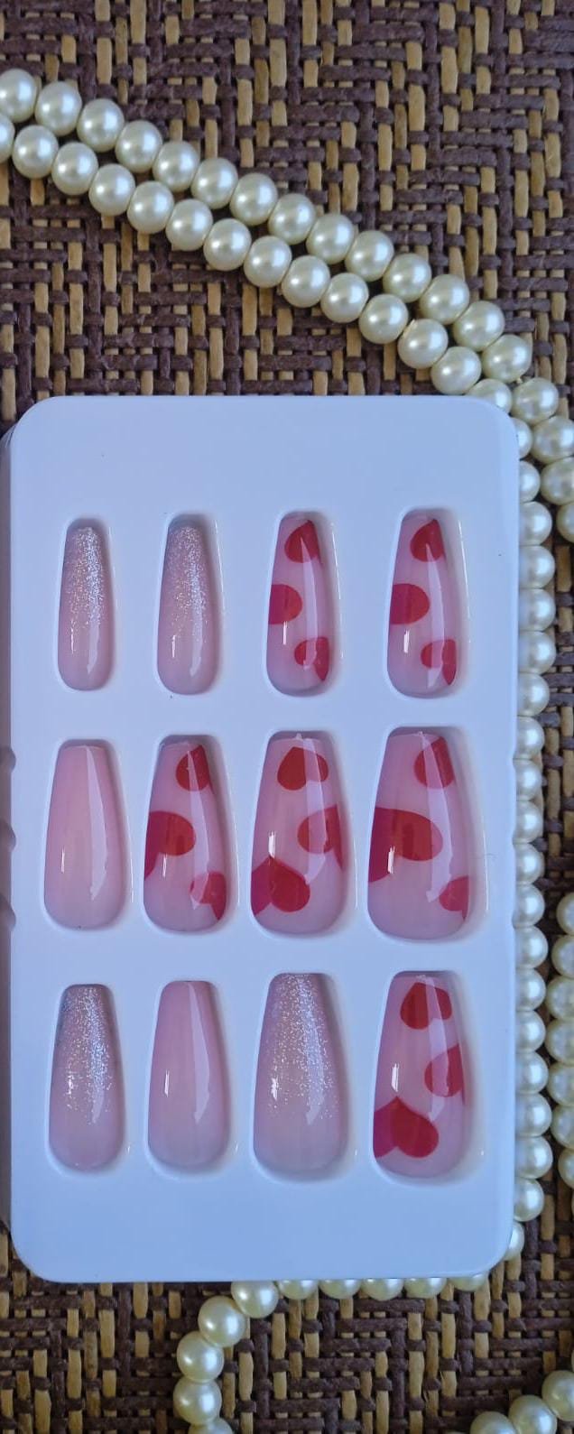 WhatsApp Image 2026-03-04 at 3.16.17 AM (3) Coffin Nail Art Press On Nails – Pre-Glued & Reusable 24 - Image 1