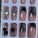 Coffin 3D Press On Nails -- Pre glued/Reusable 29