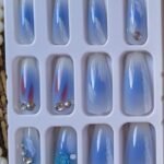 Coffin 3D Press On Nails -- Pre glued/Reusable 22