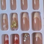 Coffin 3D Press On Nails -- Pre glued/Reusable 21