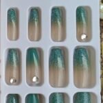Coffin 3D Press On Nails -- Pre glued/Reusable 19