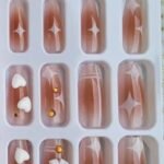 Coffin 3D Press On Nails -- Pre glued/Reusable 17