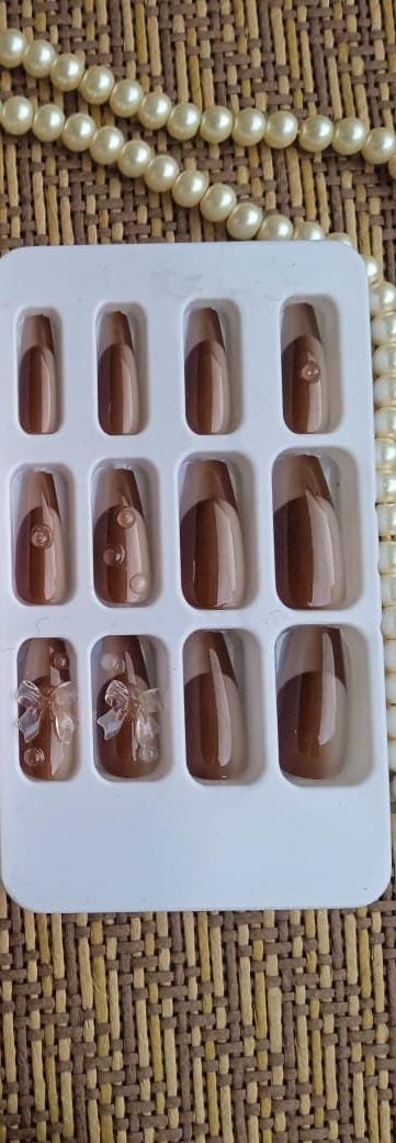 WhatsApp Image 2026-03-05 at 2.20.13 AM (3) Coffin 3D Press On Nails -- Pre glued/Reusable 16 - Image 1