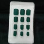 Short Matte Stick On Nails – Pre-Glued Solid Color Press On Nails 3