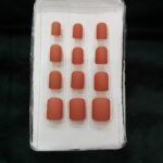 Short Matte Stick On Nails – Pre-Glued Solid Color Press On Nails 2