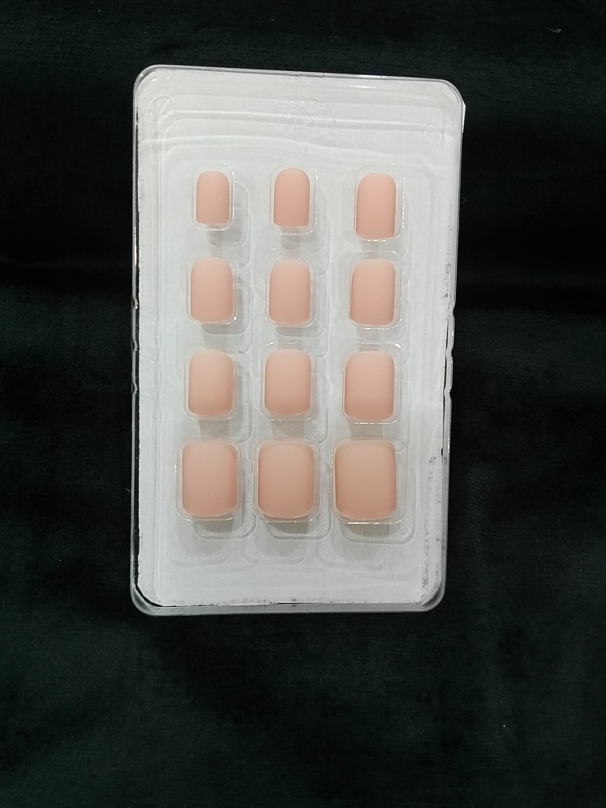 WhatsApp Image 2026-03-07 at 1.11.11 AM (2) Short Matte Stick On Nails – Pre-Glued Solid Color Press On Nails 6 - Image 1