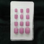 Short Matte Stick On Nails – Pre-Glued Solid Color Press On Nails 8