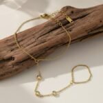 Anja Stainless Steel Finger Cuff Ring – Adjustable Minimalist Jewelry 16