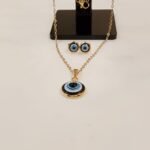 Stainless Steel Necklace Set for Women – Elegant Durable Fashion Jewelry  1