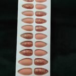 Fancy Rain Drop Press On Nails – Pre-Glued Easy Stick On Nails 6