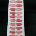 Fancy Rain Drop Press On Nails – Pre-Glued Easy Stick On Nails 3