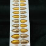 Fancy Rain Drop Press On Nails – Pre-Glued Easy Stick On Nails 2