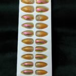 Fancy Rain Drop Press On Nails – Pre-Glued Easy Stick On Nails 13 (Copy)